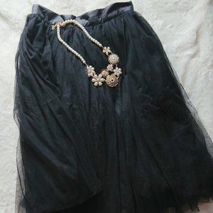 Black tulle ADULT tutu